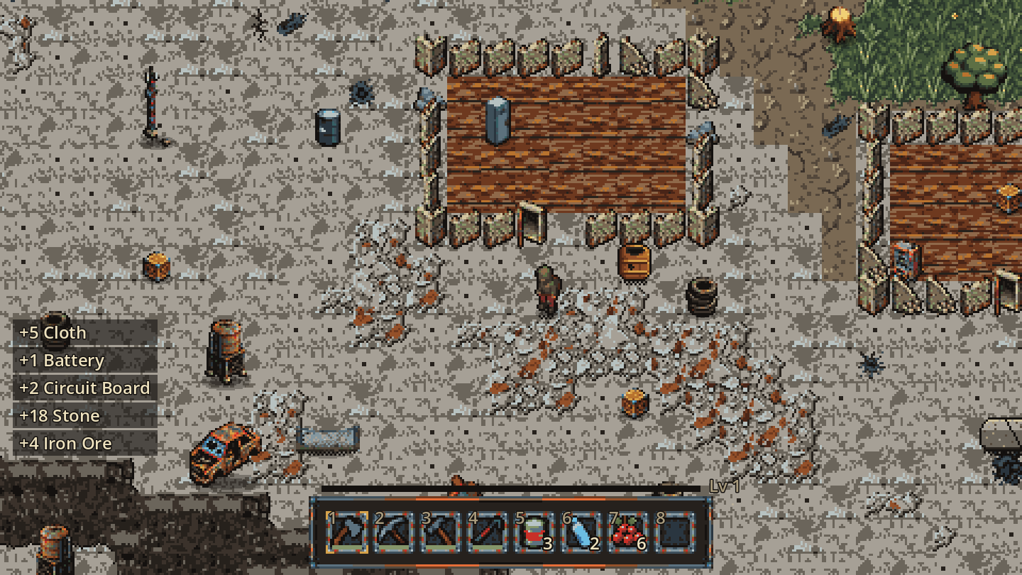 Ruins biome.